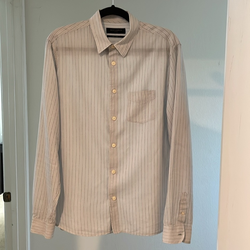 All Saints
Formentera Pinstripe Shirt